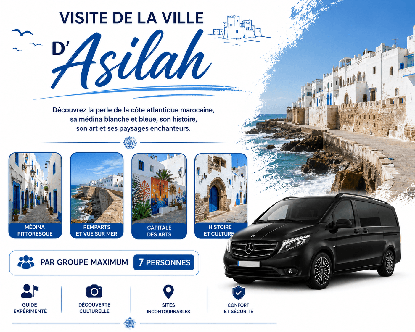 Asilah depuis Tanger