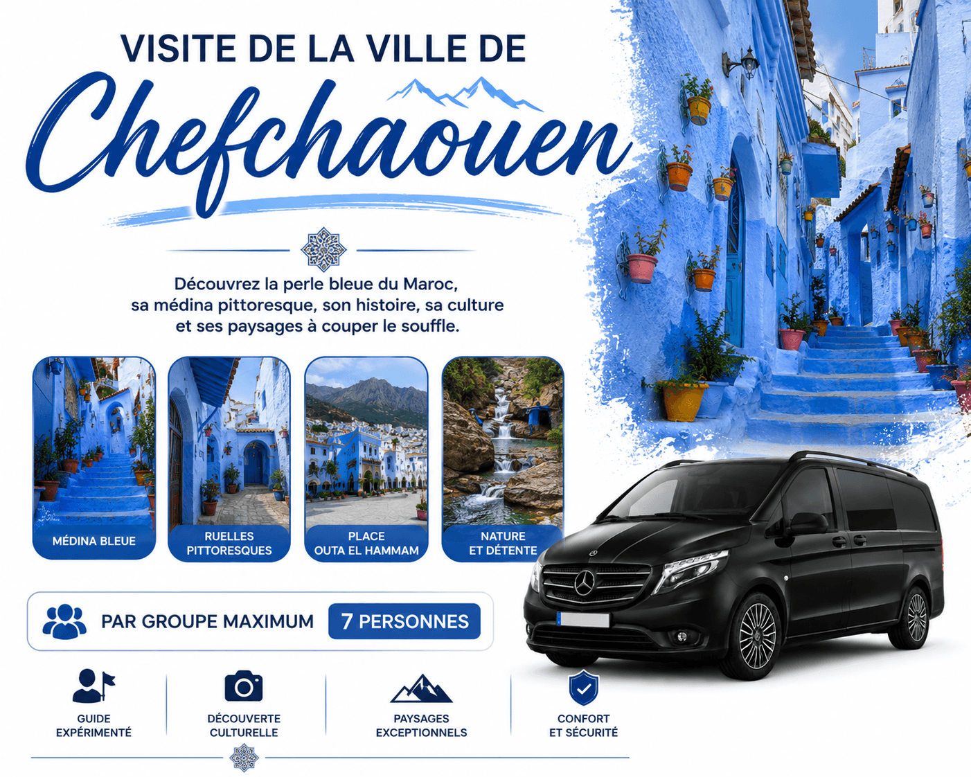 Chefchaouen depuis Tanger