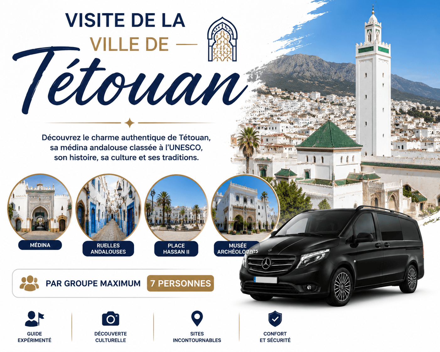 Tétouan depuis Tanger