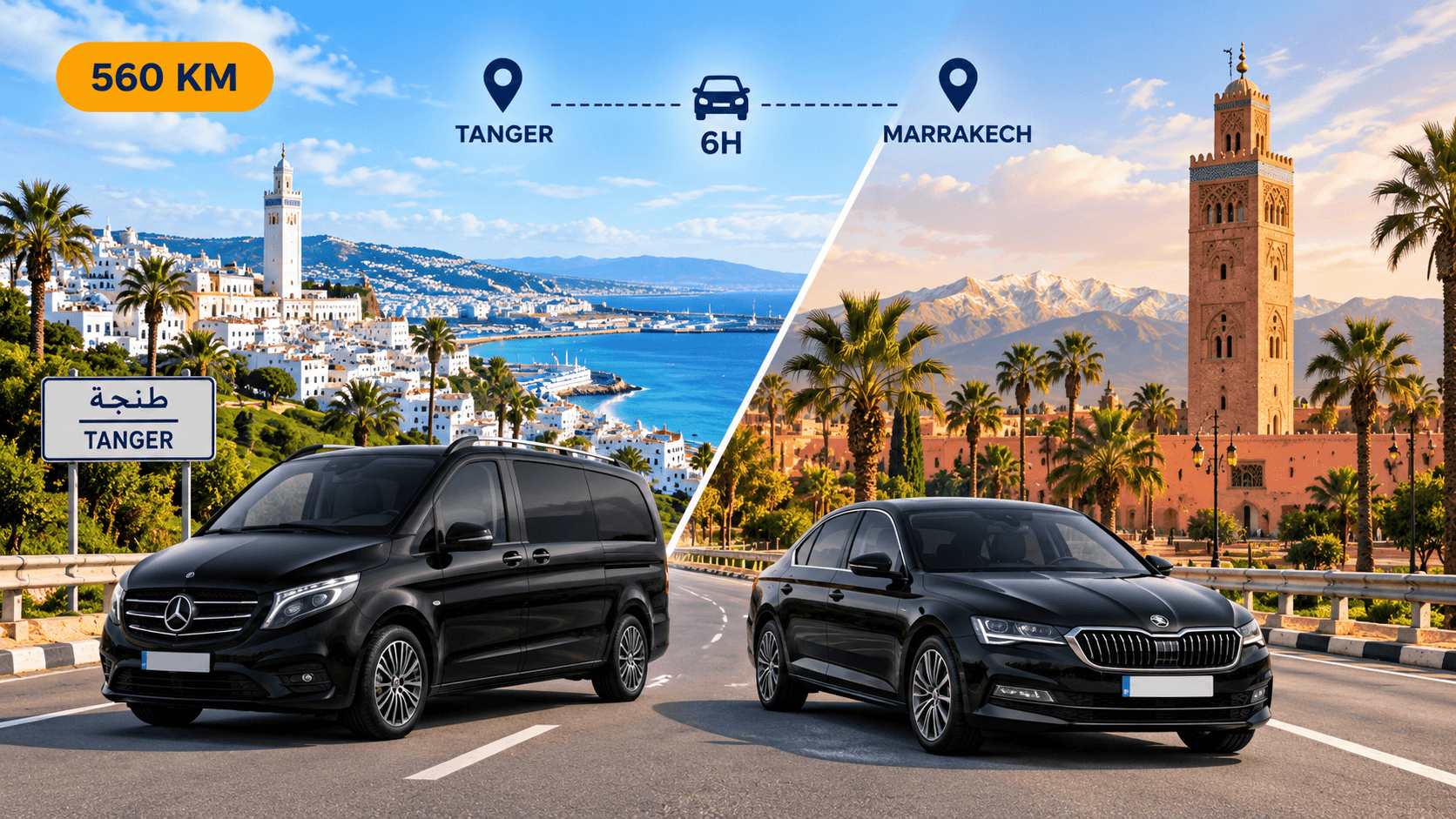 Tanger → Marrakech