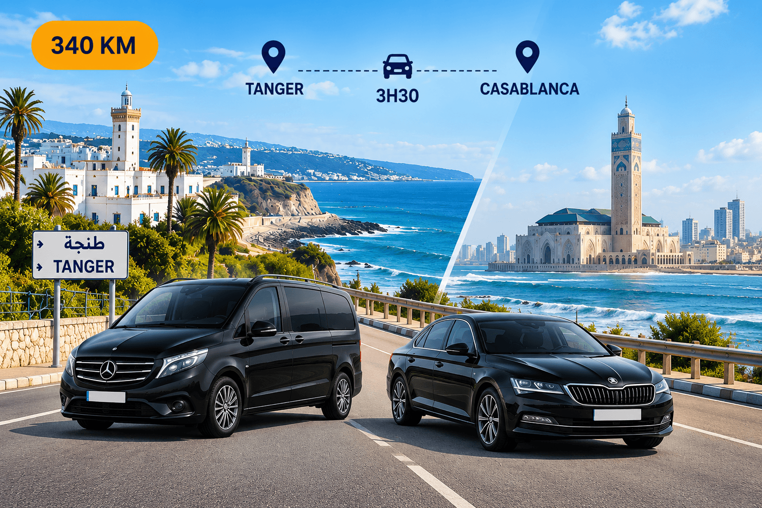 Tanger → Casablanca