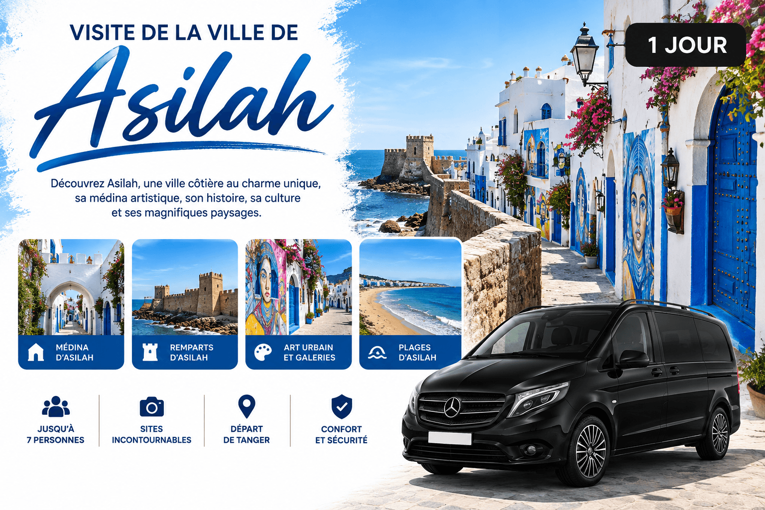 Tours Asilah sans guide