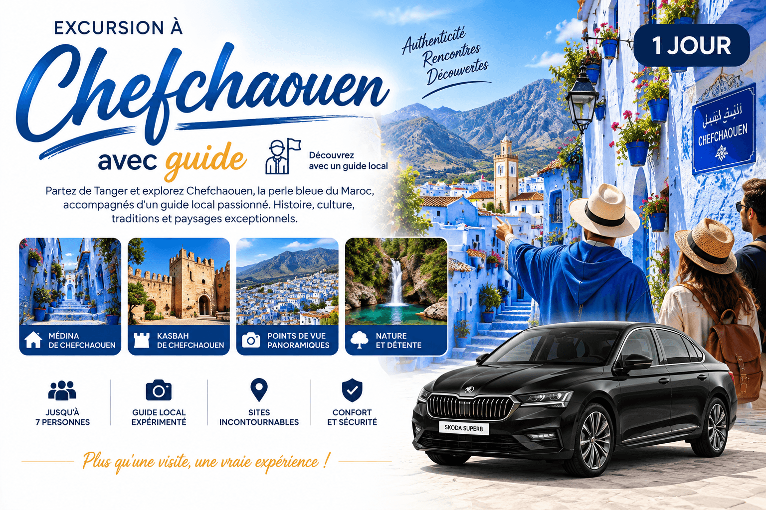 Tours Chefchaouen avec guide