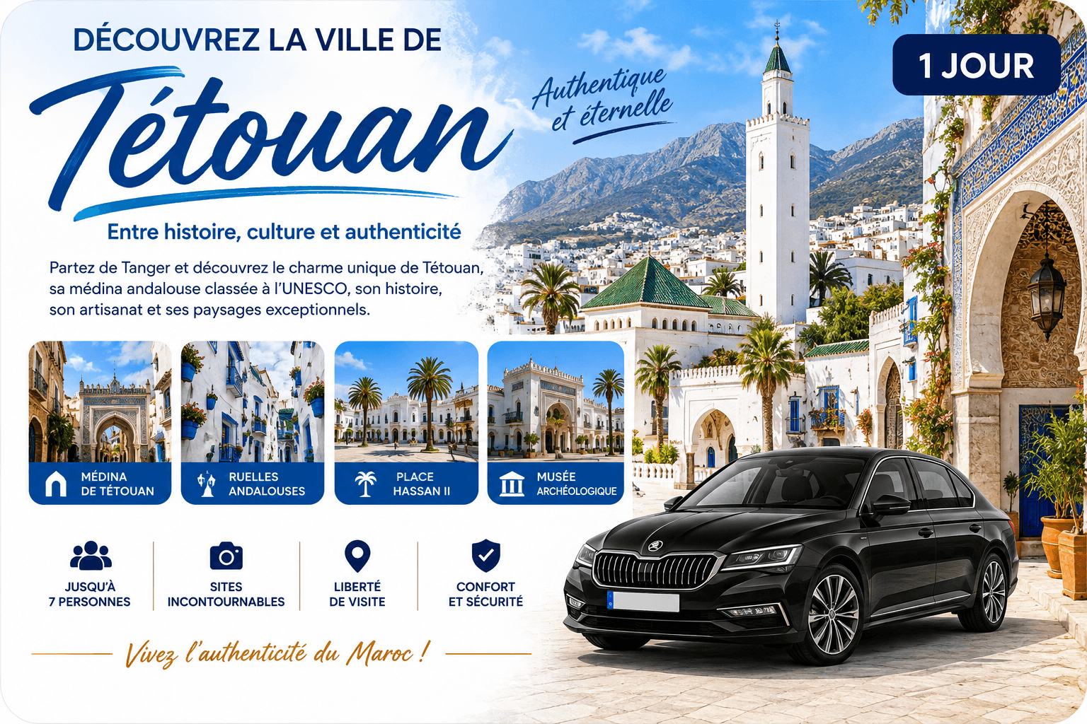 Tours Tétouan sans guide
